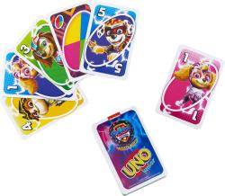 Mattel HRA Uno karty Junior Tlapková Patrola (společenská hra)
