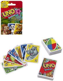 Mattel Hra Uno karty junior Zvířátka (společenská hra) Mattel Hra Uno karty junior Zvířátka (společenská hra)