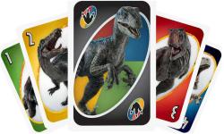Mattel HRA Uno karty Jurský svět Nadvláda (společenská hra)