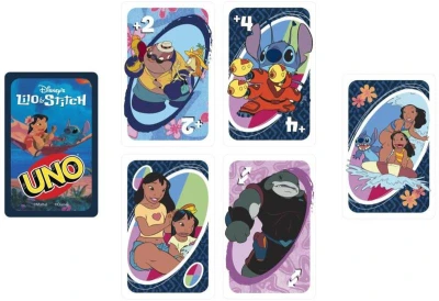 Mattel HRA Uno karty Lilo Stitch (společenská hra)