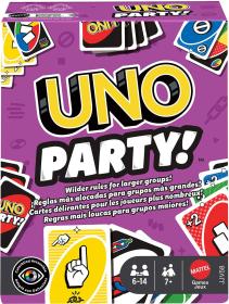Mattel Hra Uno karty Party! (společenská hra) Mattel Hra Uno karty Party! (společenská hra)