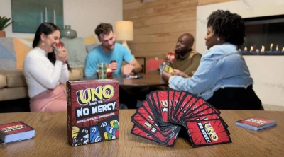 Mattel HRA Uno karty Show Em No Mercy (společenská hra)