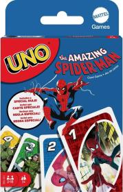 Mattel Hra Uno karty Spiderman (společenská hra) Mattel Hra Uno karty Spiderman (společenská hra)