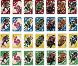 Mattel Hra Uno karty Spiderman (společenská hra)
