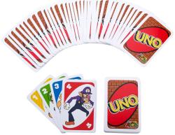 Mattel Hra Uno karty Super Mario (společenská hra)