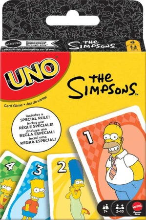 Mattel HRA Uno karty The Simpsons (společenská hra) Mattel HRA Uno karty The Simpsons (společenská hra)