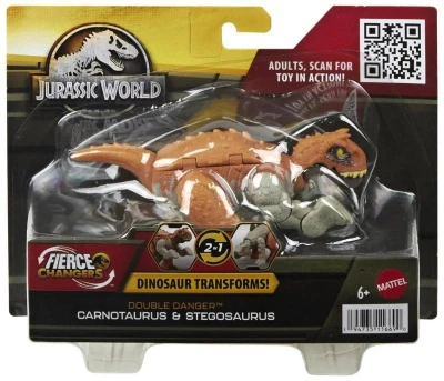 Mattel Jurassic World dinosaurus praveký jašter s transformáciou 4 druhy plast