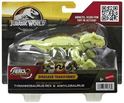 Mattel Jurassic World dinosaurus praveký jašter s transformáciou 4 druhy plast