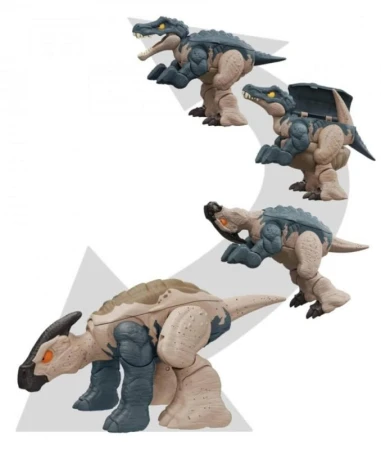 Mattel Jurassic World dinosaurus praveký jašter s transformáciou 4 druhy plast