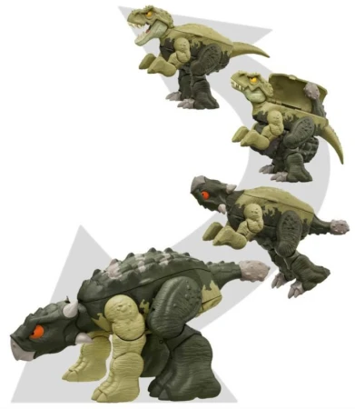 Mattel Jurassic World dinosaurus praveký jašter s transformáciou 4 druhy plast