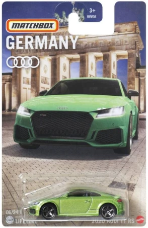 Mattel MATCHBOX Auto kovové angličák evropská kolekce Germany 6 druhů