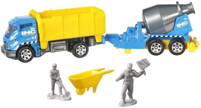 Mattel Matchbox Hitch Haul auto přepravní s přívěsem a doplňky 8 druhů