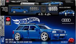 Mattel Mega Hot Wheels extrémní rychlost auto Audi 253 dílků stavebnice Mattel Mega Hot Wheels extrémní rychlost auto Audi 253 dílků stavebnice