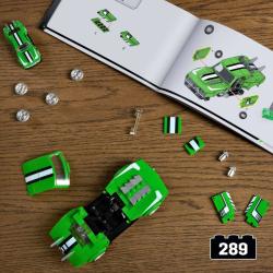 Mattel Mega Hot Wheels extrémní rychlost auto Camaro 289 dílků stavebnice