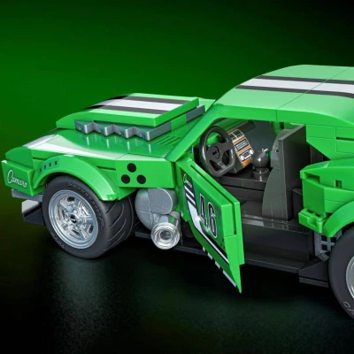 Mattel Mega Hot Wheels extrémna rýchlosť auto Camaro 289 dielikov stavebnica