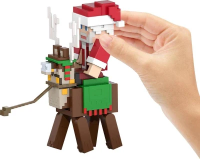 Mattel Minecraft Adventní kalendář s figurkami a doplňky 24 okének