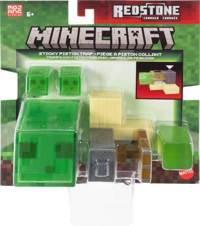 Mattel MINECRAFT Akční figurky plastový set s herními doplňky 2 druhy