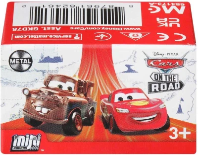 Mattel Mini autíčko kovové Cars 3 (Auta) s prekvapením v krabičke