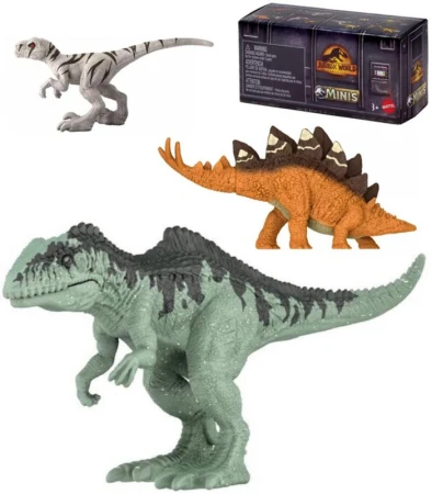 Mattel Mini figurky dinosaurus Jurský svět: Nadvláda různé druhy s překvapením Mattel Mini figurky dinosaurus Jurský svět: Nadvláda různé druhy s překvapením
