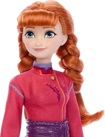 Mattel Panenka Anna Ledové Království (Frozen) set s vlčetem a doplňky