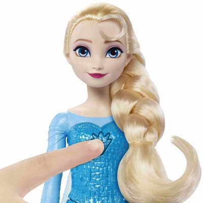 Mattel Panenka Elsa Ledové království (Frozen) zpívá na baterie Světlo Zvuk