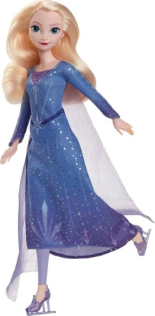 Mattel Panenka Elsa na bruslích Ledové Království: Zimní festival