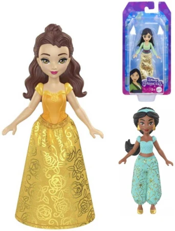 Mattel Panenka princezna malá 10cm Disney Princess 4 druhy Mattel Panenka princezna malá 10cm Disney Princess 4 druhy