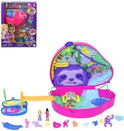 Mattel Polly Pocket Pidi Pocketková kabelka Rodina lenochodů Mattel Polly Pocket Pidi Pocketková kabelka Rodina lenochodů