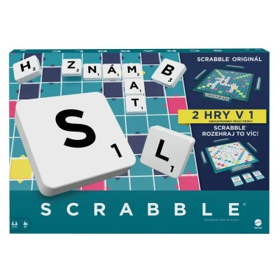 Mattel Scrabble Originál CZ nová verze desková hra