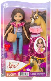 Mattel SPIRIT Veselá bábika kĺbová 18cm set s oblečením a doplnkami