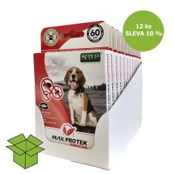 Max Protek repelentní fluorescenční obojek, pes 60 cm (12 ks) % Max Protek repelentní fluorescenční obojek, pes 60 cm (12 ks) %