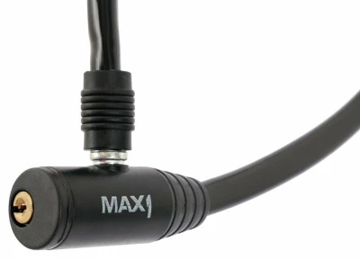 MAX1 650 mm černý zámek lanko (VÝPRODEJ)