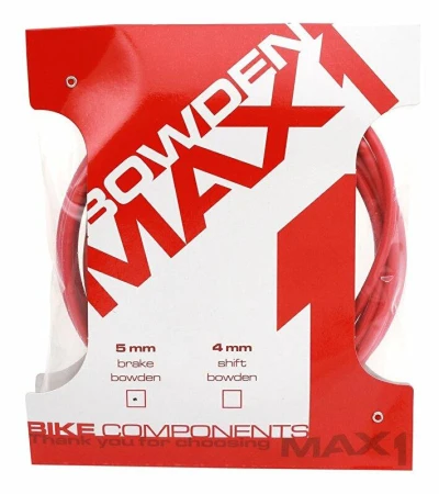 Max1 bowden 5 mm červený balení 3 m Max1 bowden 5 mm červený balení 3 m