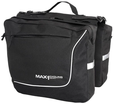 Max1 Courier černá dvoubrašna na nosič