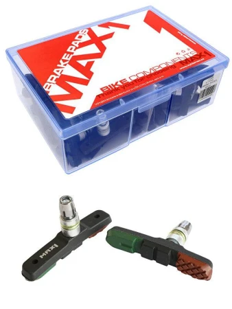 Max1 brzdová botka závit 72 mm 3 barevná balení 25 párů Max1 brzdová botka závit 72 mm 3 barevná balení 25 párů