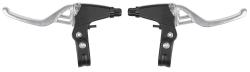 Max1 Brzdové páky V-brake i cantilever Alu+Alu strieborné