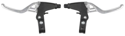 Max1 Brzdové páky V-brake i cantilever Alu+Alu stříbrné Max1 Brzdové páky V-brake i cantilever Alu+Alu stříbrné