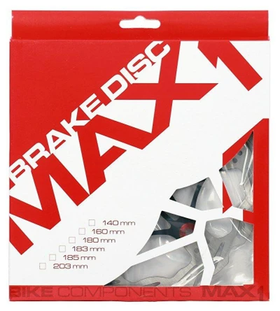 Max1 brzdový kotouč Alux 180 mm černý