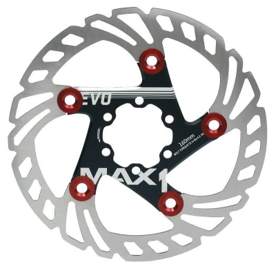 Max1 brzdový kotouč Evo 160 mm černý Max1 brzdový kotouč Evo 160 mm černý