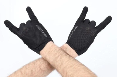 Max1 XXL černé dlouhoprsté rukavice