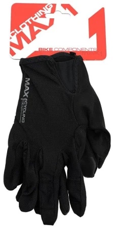 Max1 XXL černé dlouhoprsté rukavice