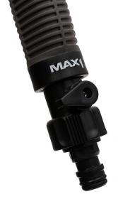 Max1 kartáč pro nasazení na hadici, uzavíratelný ventil součástí kartáče