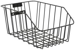 Max1 koš zadní na kolo L černý