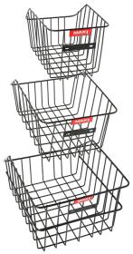 Max1 koš zadní na kolo L černý