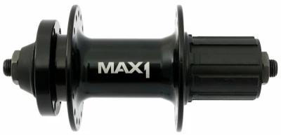Max1 náboj zadní Sport 32h 6 děr černý Max1 náboj zadní Sport 32h 6 děr černý