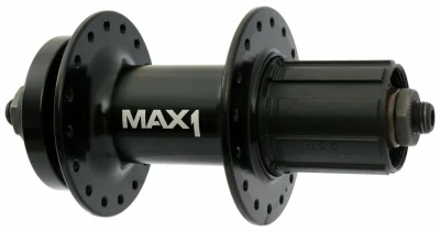 Max1 náboj zadní Sport 32h 6 děr černý