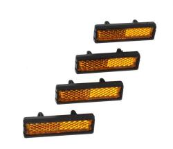 Max1 Odrazky do pedálů 4 ks (VÝPRODEJ)