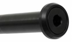 Max1 osa zadní 12/172 mm, závit 1,5 černá (VÝPRODEJ)