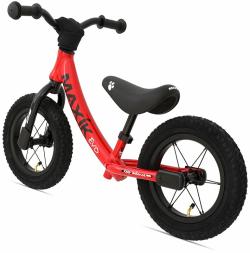 Max1 Premium MAXÍK Evo Lite červená/černé odrážedlo