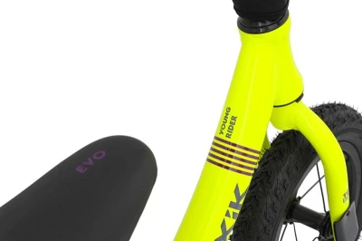 Max1 MAXÍK Evo Lite fluo žluté/fialové dětské odrážedlo